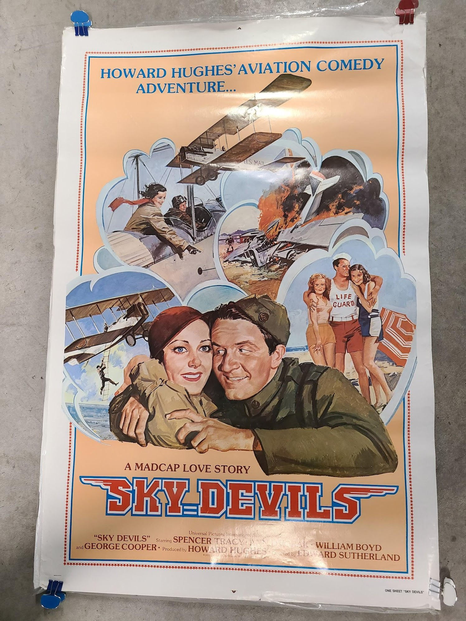 Sky Devils 1932 1 Sheets/US