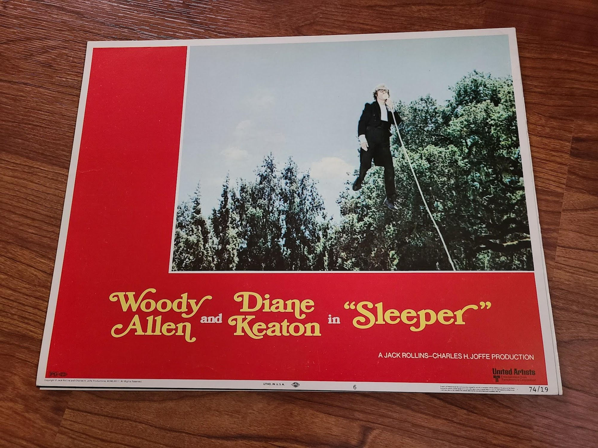 Sleeper 1973 General Lobby Cards