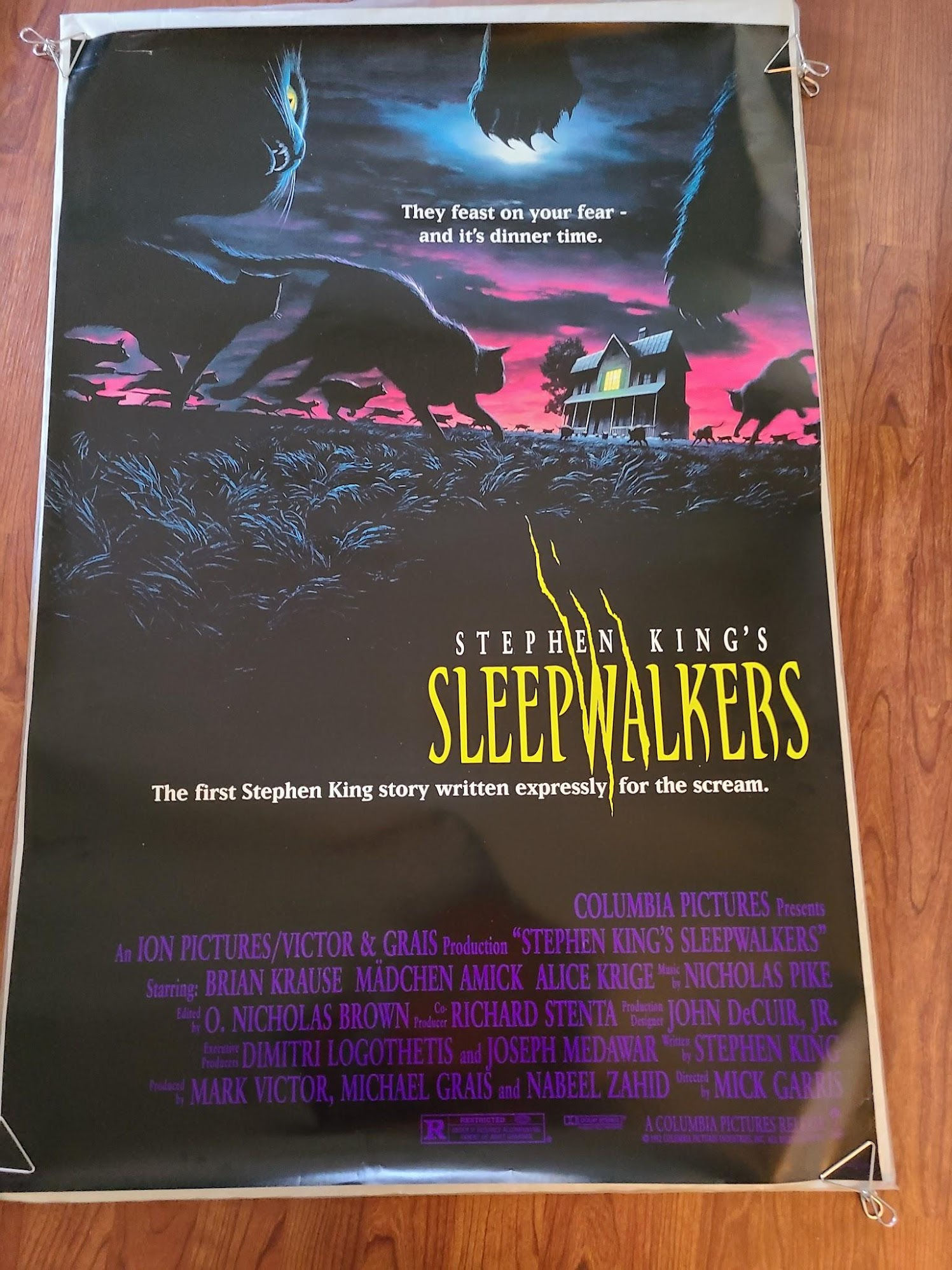 Sleepwalkers 1992 1 Sheets/US
