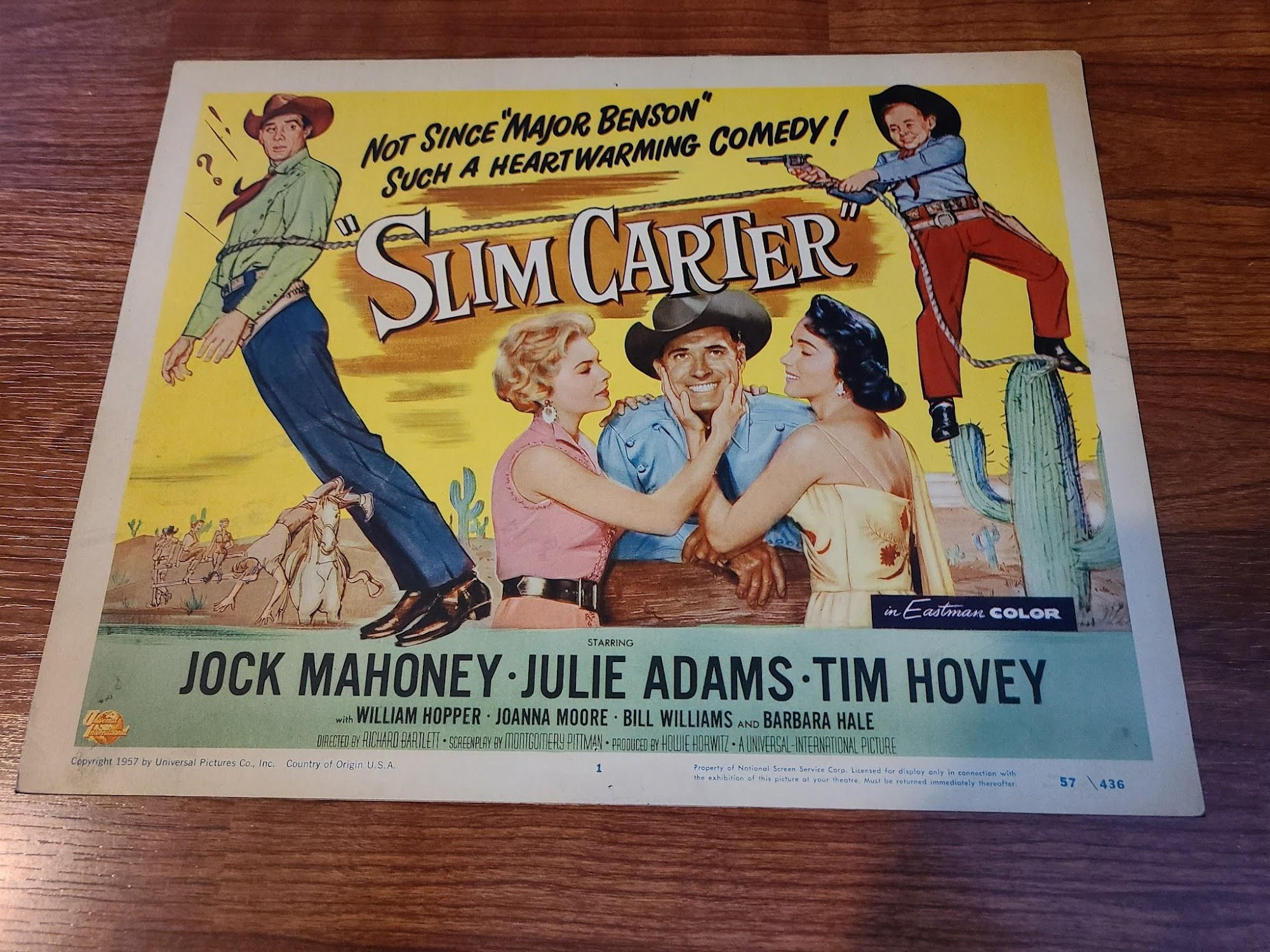 Slim Carter 1957 Title Cards