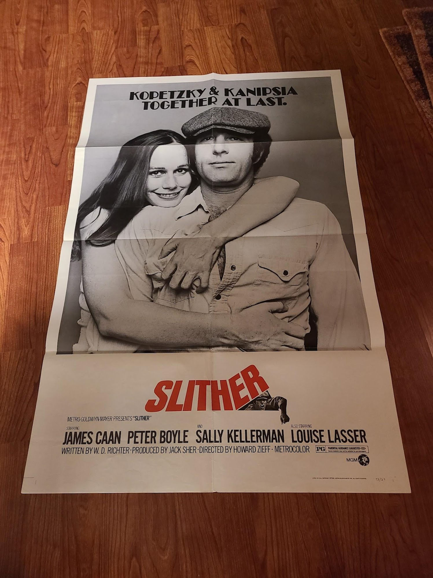 Slither 1973 1 Sheets/US