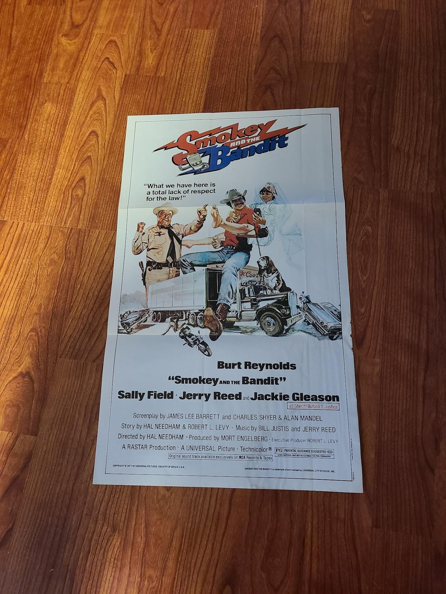 Smokey and The Bandit 1977 Window Cards