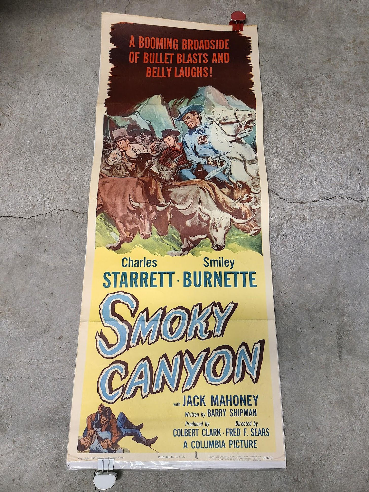 Smoky Canyon 1951 Inserts