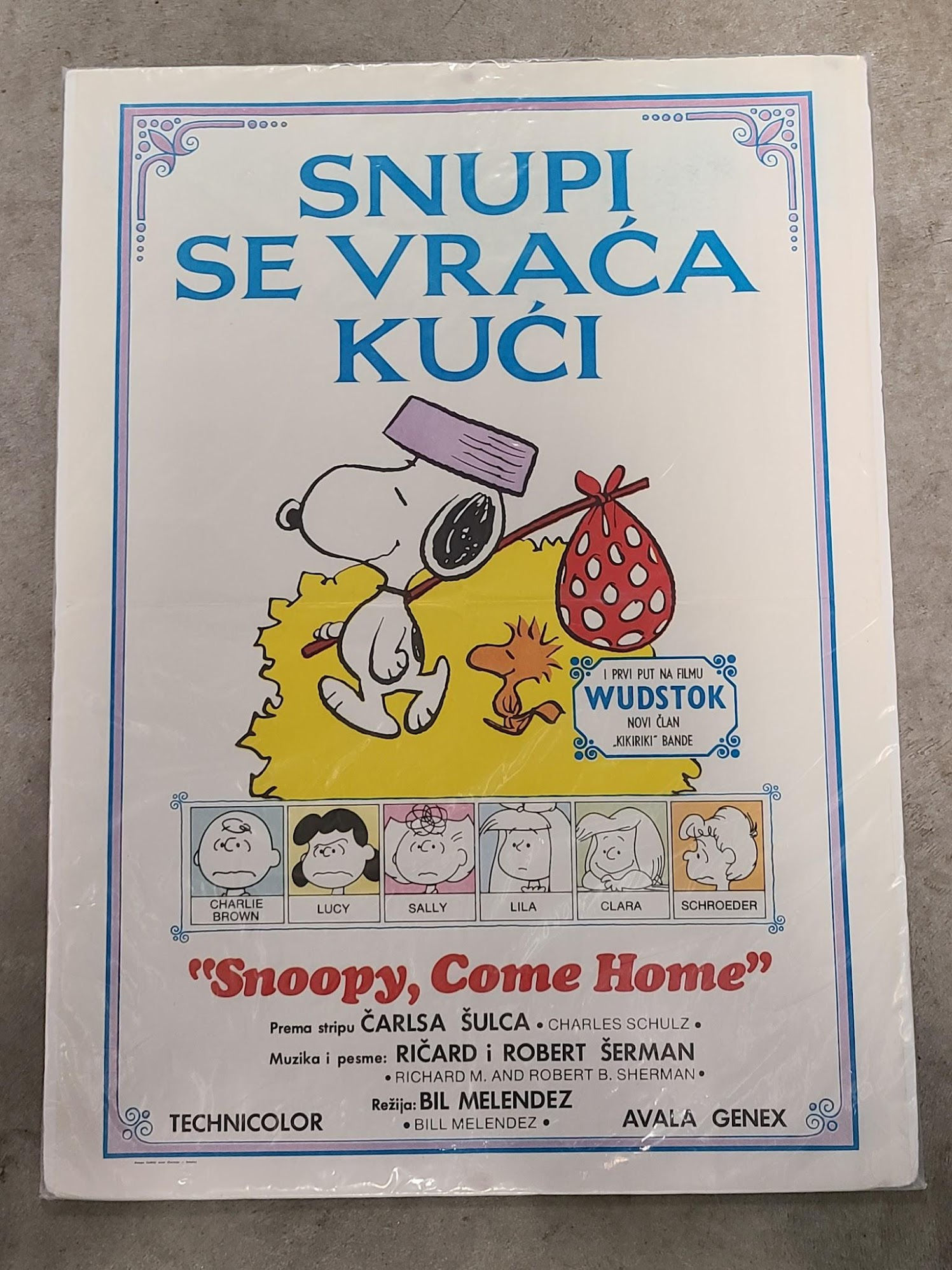 Snoopy Come Home 1972 Yugo/Turkish