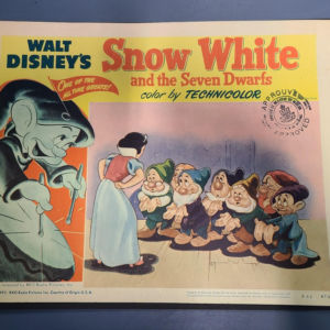 Snow White And The Seven Dwarfs 1937 General Lobby Cards