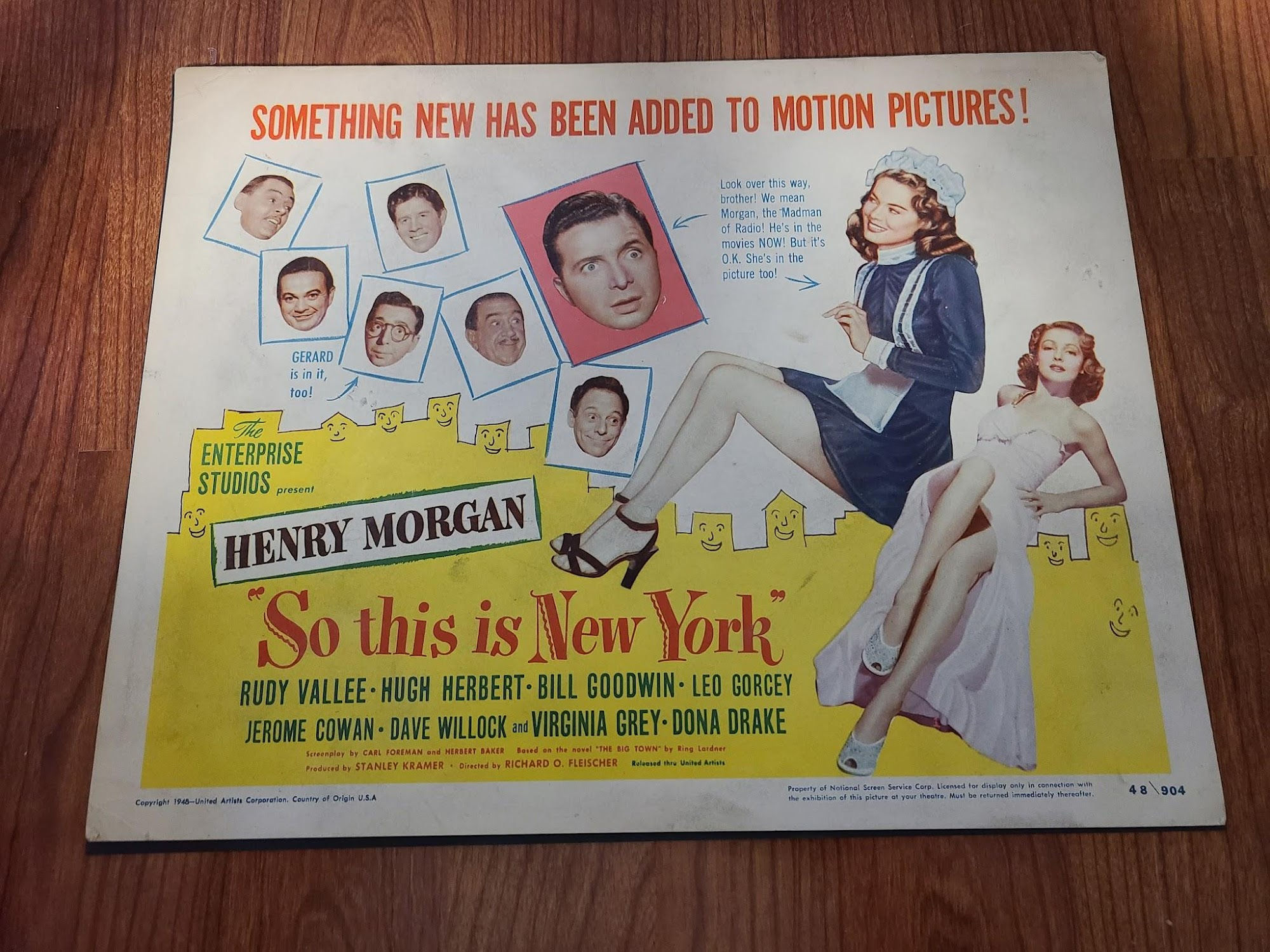 So This Is New York 1948 Title Cards