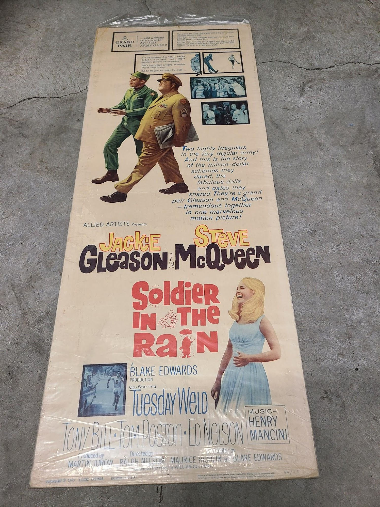 Soldier In The Rain 1963 Inserts