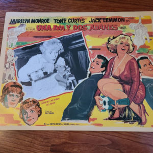 Some Like It Hot 1959 Mexican Lobby Cards