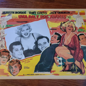 Some Like It Hot 1959 Mexican Lobby Cards