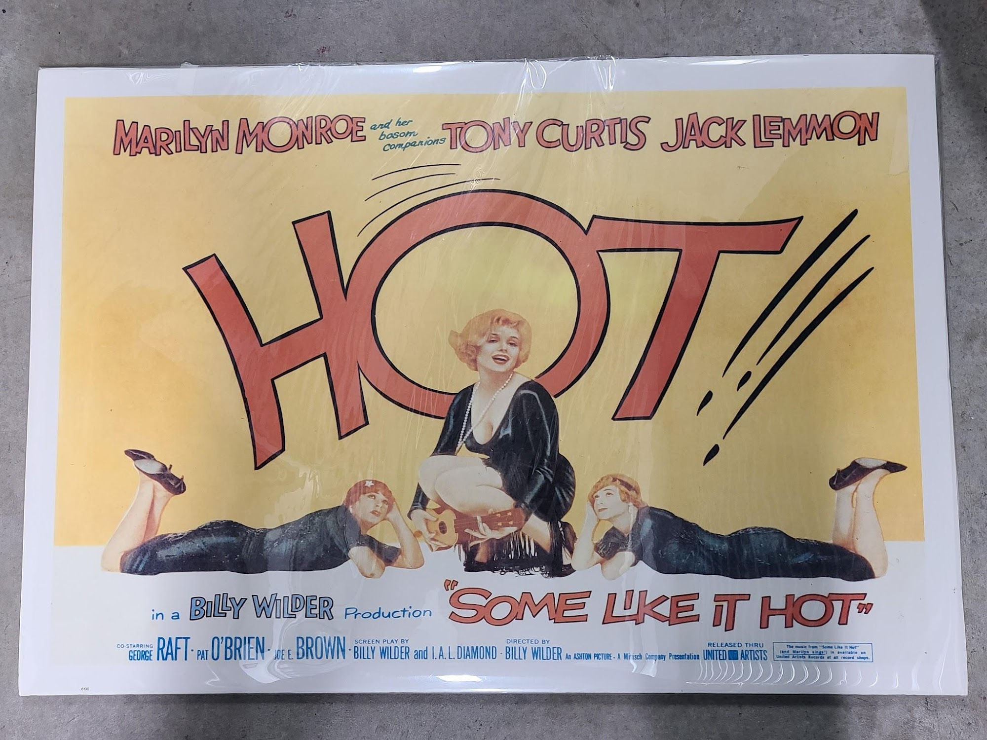 Some Like It Hot 1959 UK/US 30x40