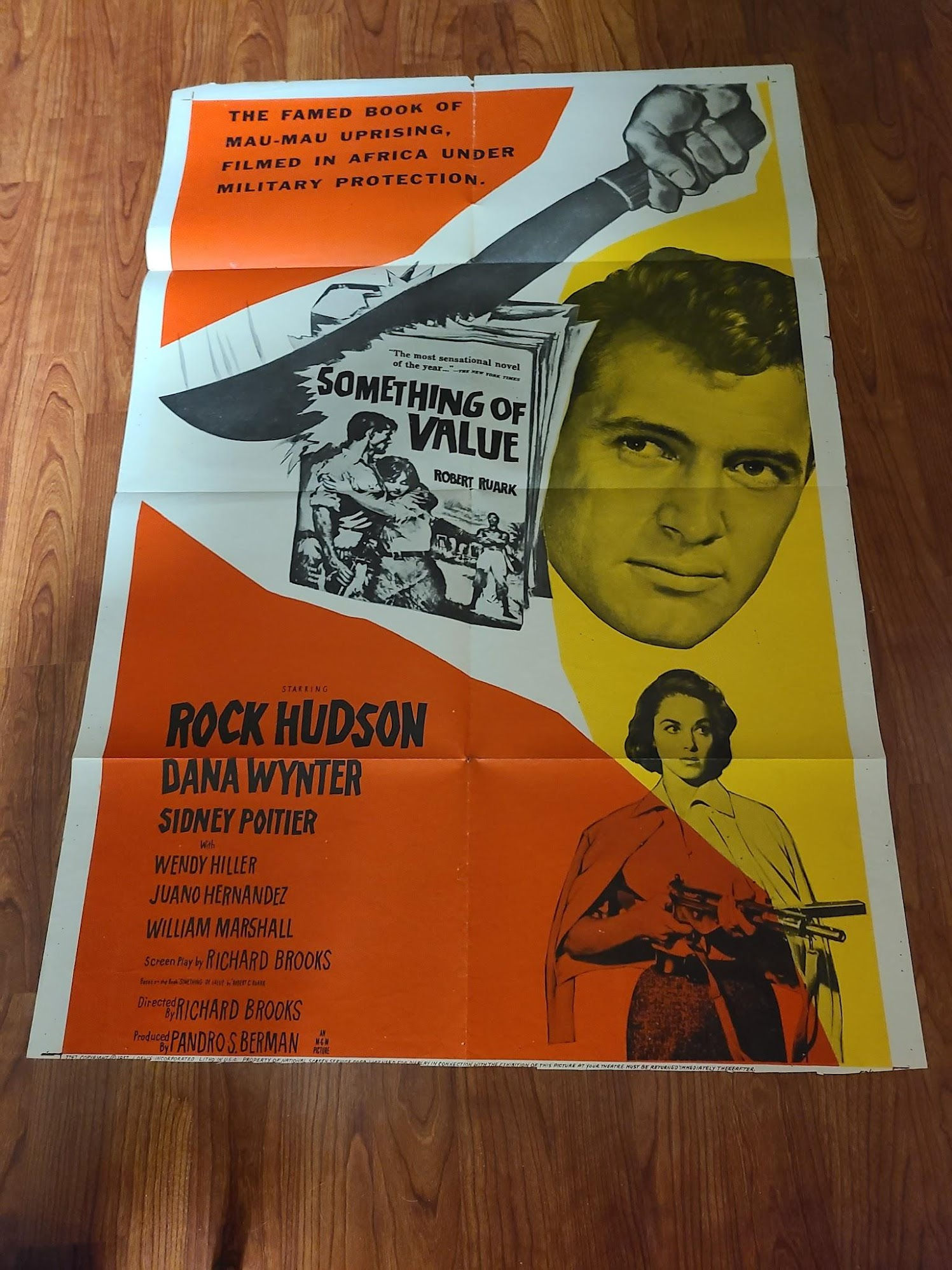 Something of Value 1957 1 Sheets/US