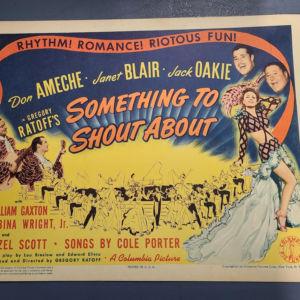 Something To Shout About 1943 Title Cards