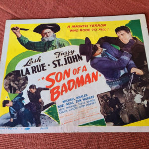 Son Of A Badman 1949 Western Lobby Cards