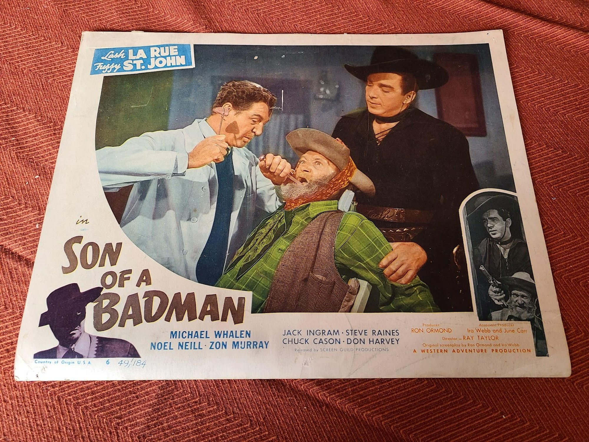 Son Of a Badman 1949 Western Lobby Cards