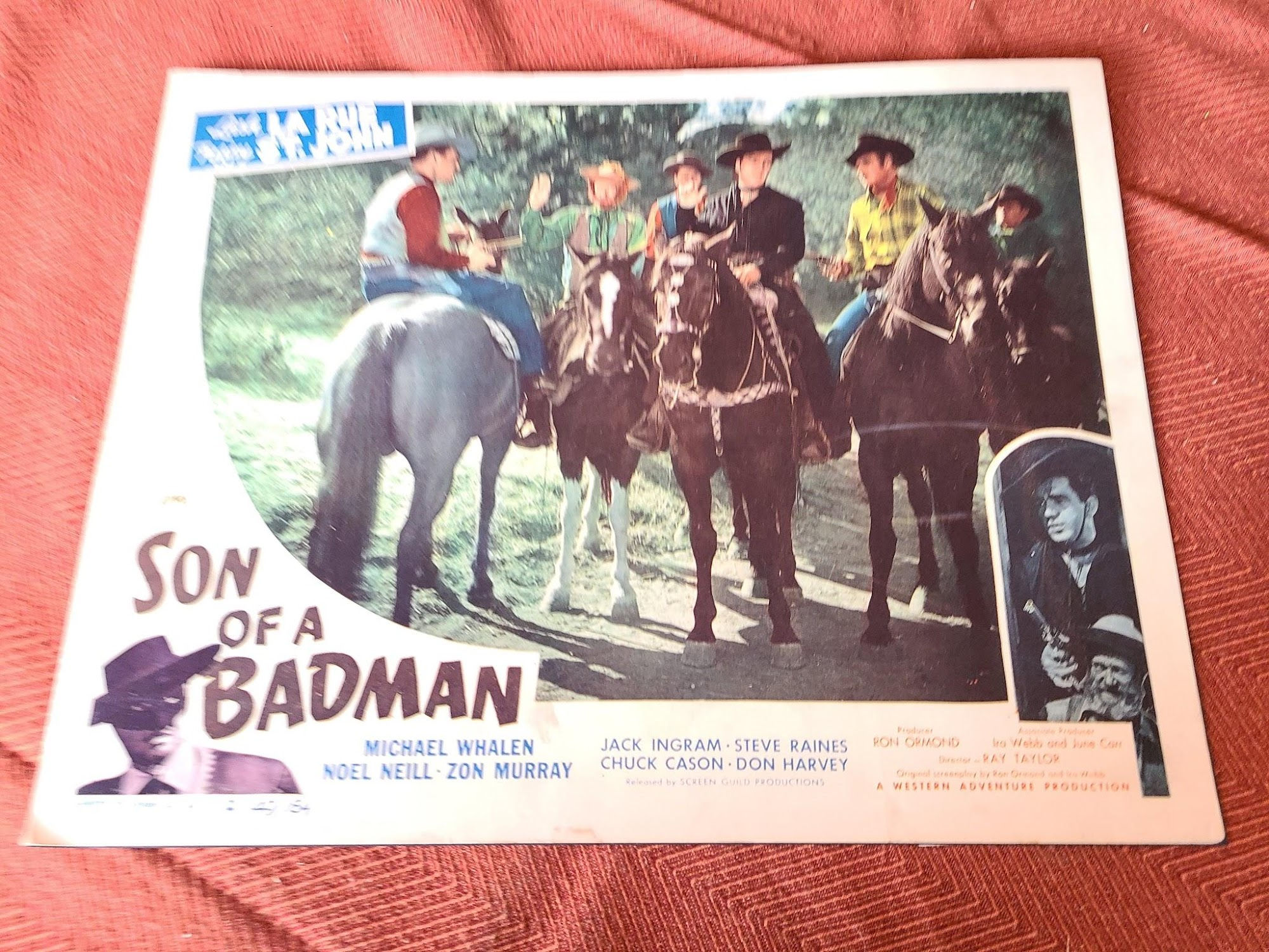 Son Of a Badman 1949 Western Lobby Cards