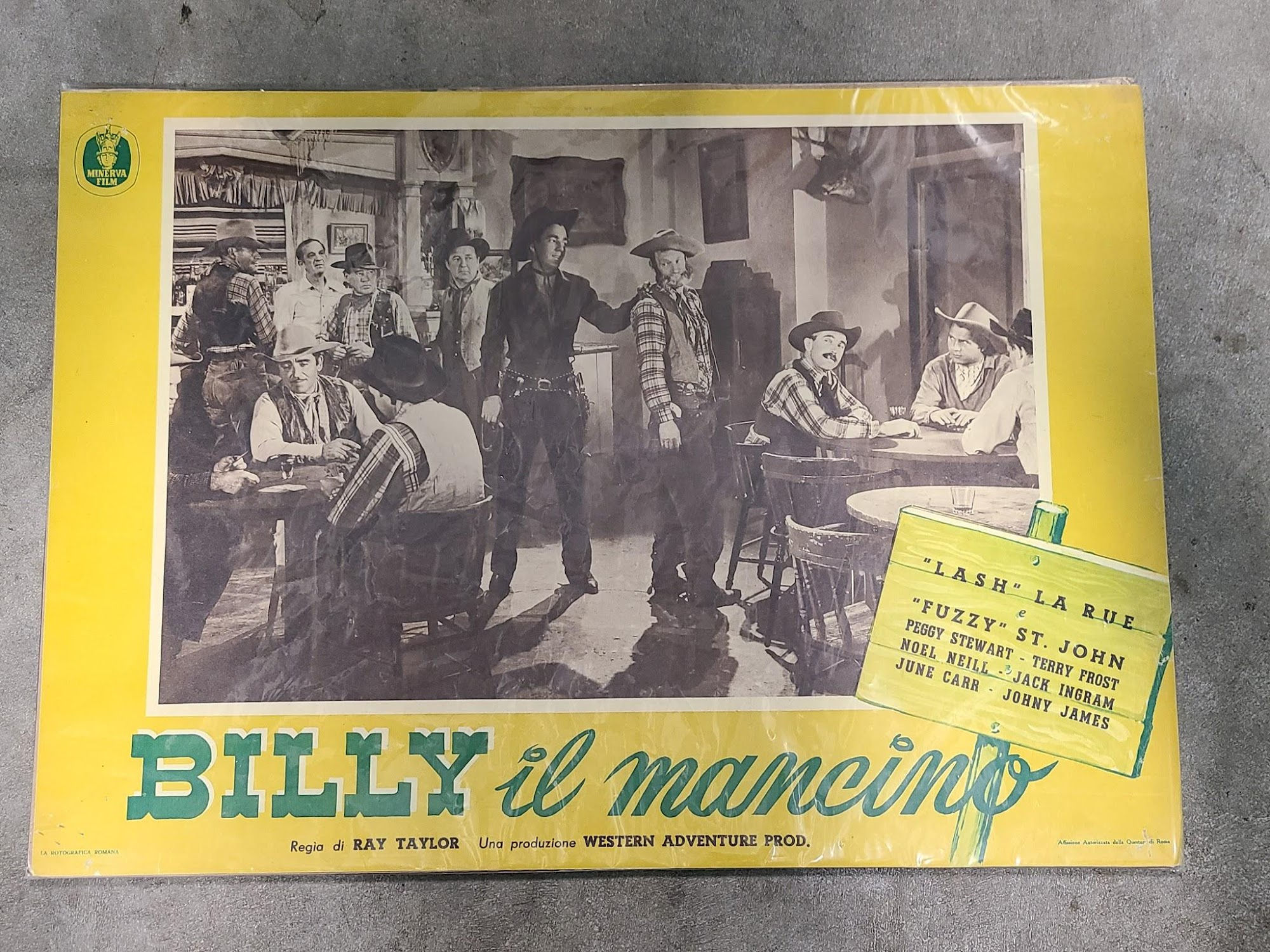 Son Of Billy The Kid 1951 Italian Cards