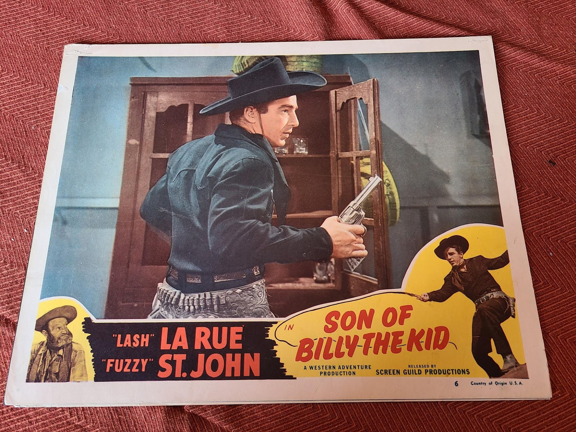 Son Of Billy The Kid 1949 Western Lobby Cards
