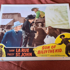 Son Of Billy The Kid 1949 Western Lobby Cards
