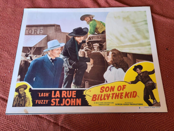 Son Of Billy The Kid 1949 Western Lobby Cards
