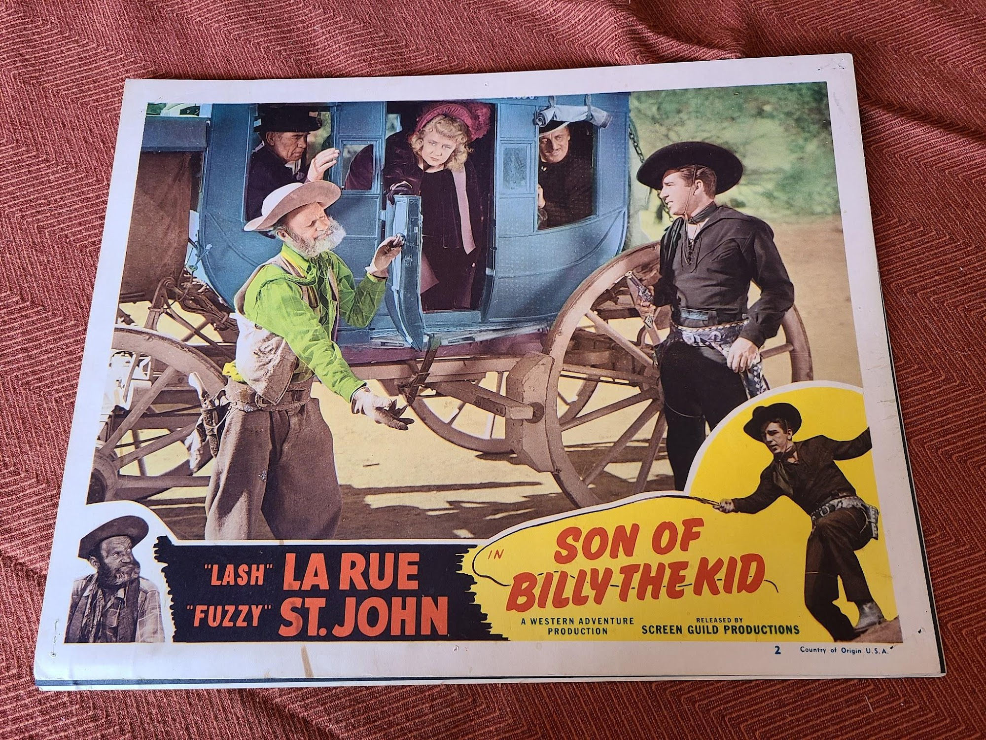 Son Of Billy The Kid 1949 Western Lobby Cards