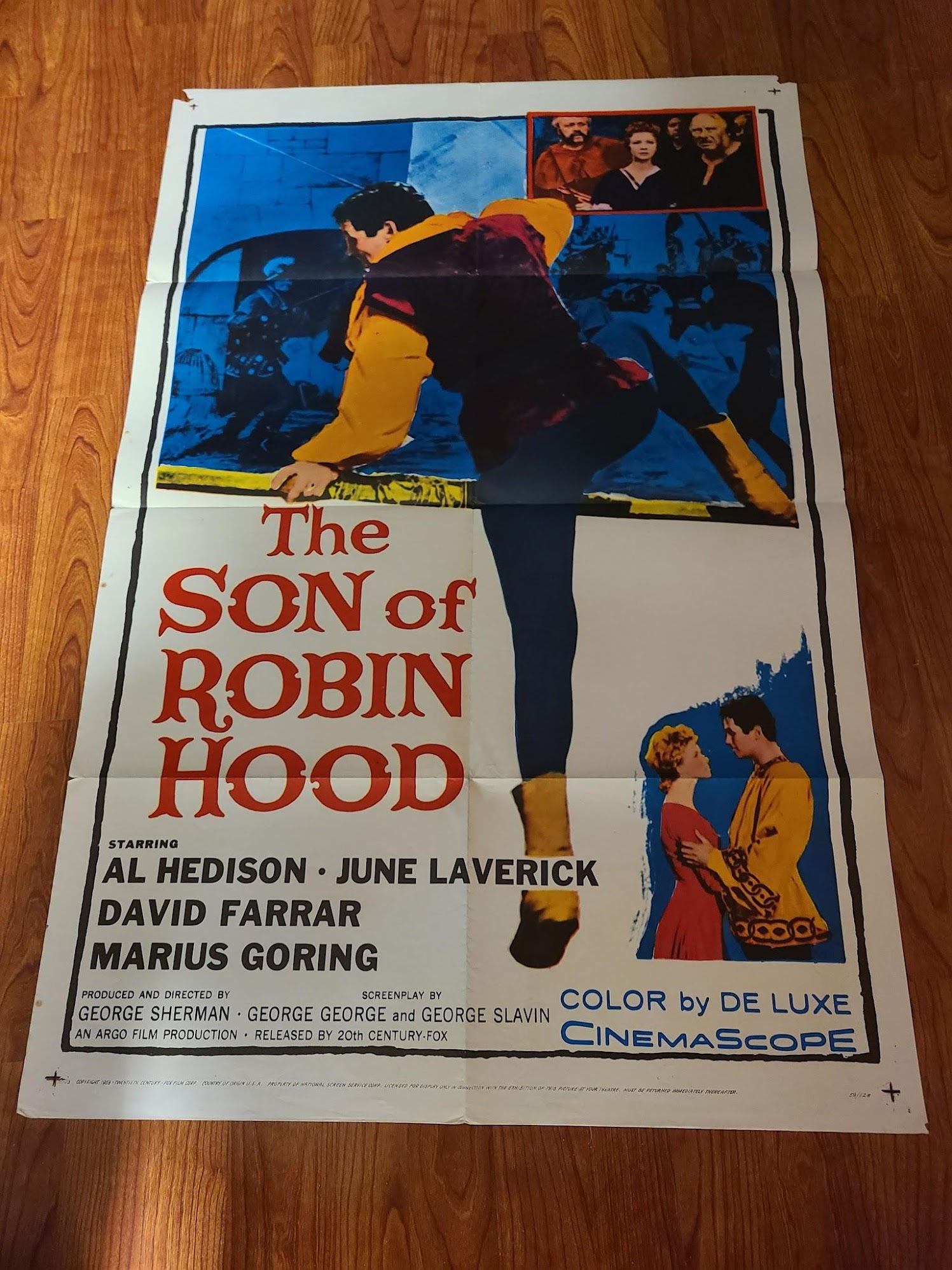 Son of Robin Hood 1958 1 Sheets/US