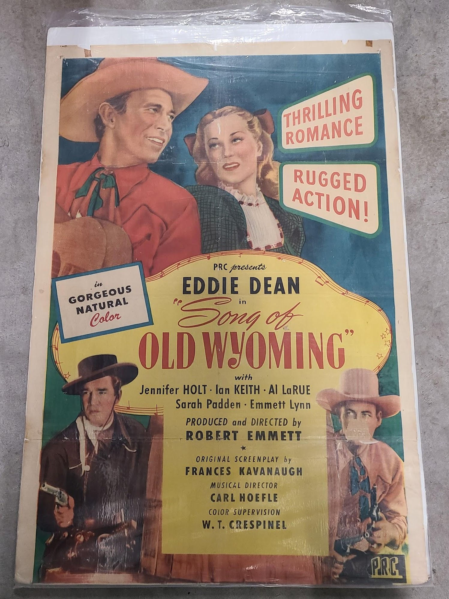 Song Of Old Wyoming 1945 1 Sheets/US