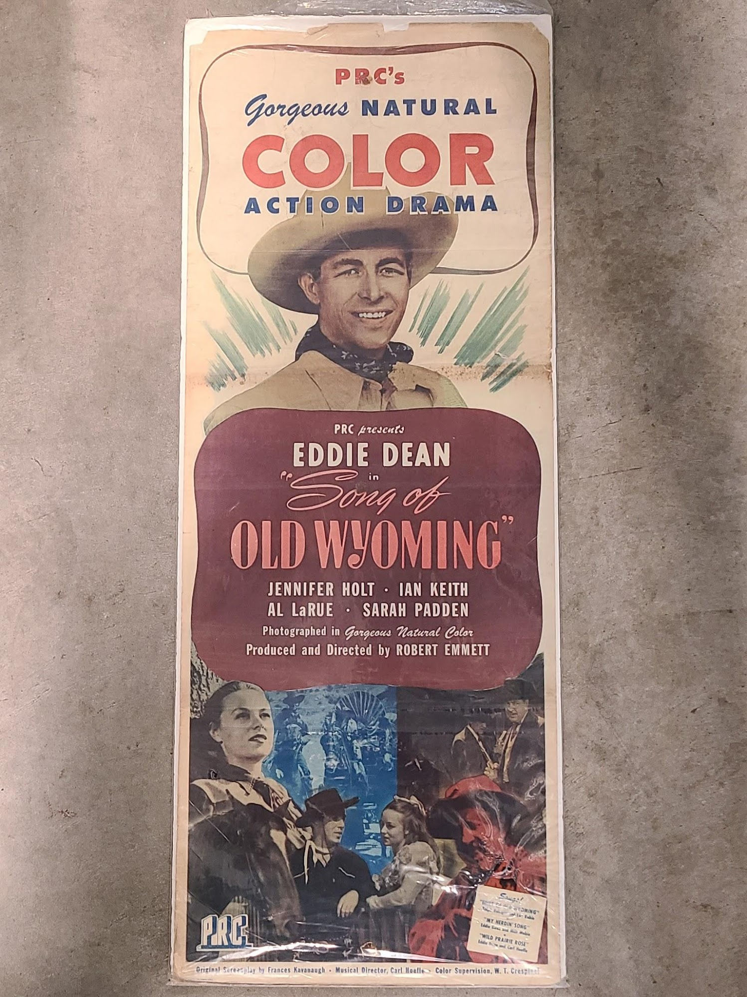 Song Of Old Wyoming 1945 Inserts
