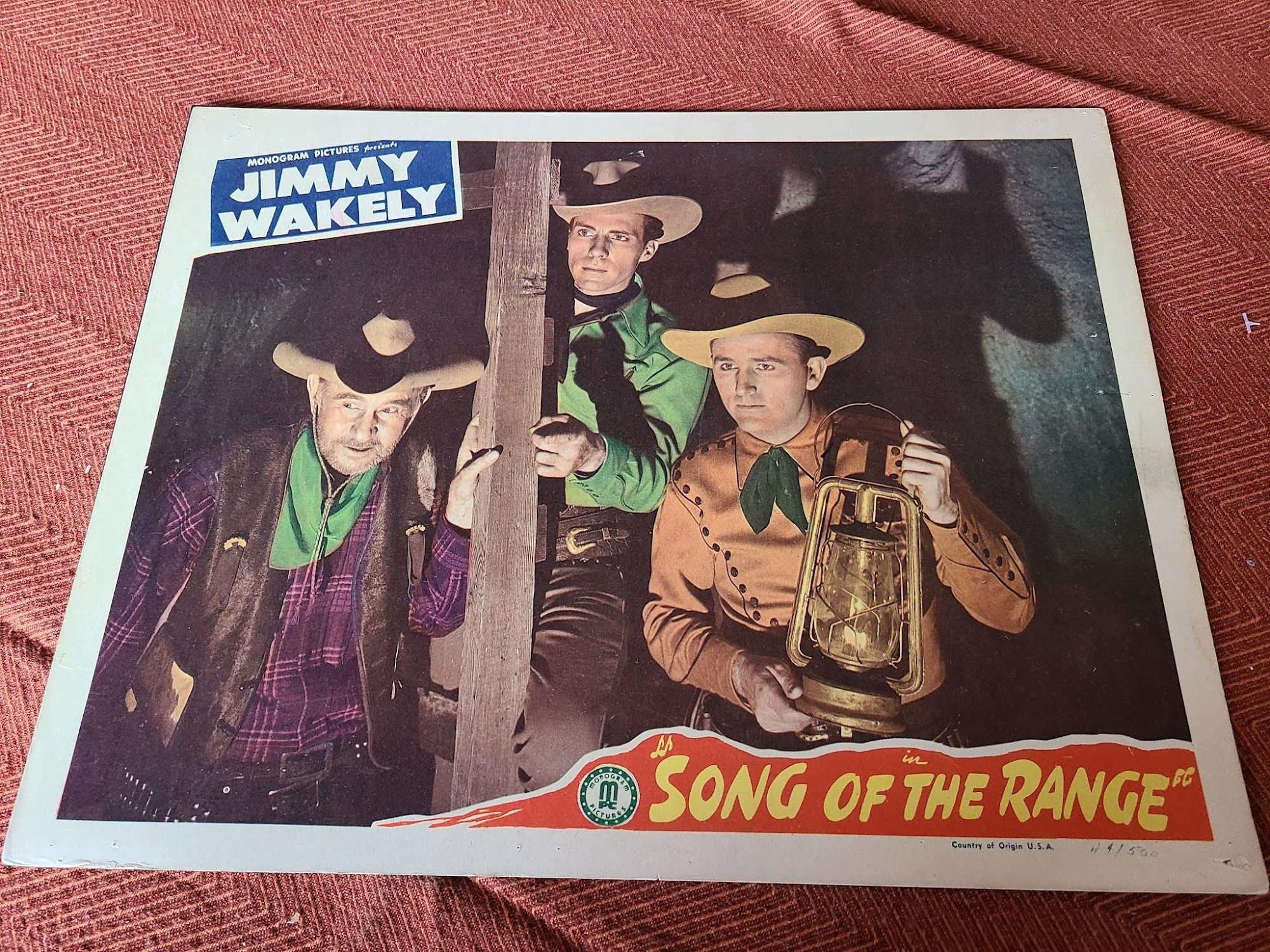 Song Of The Range 1947 Western Lobby Cards