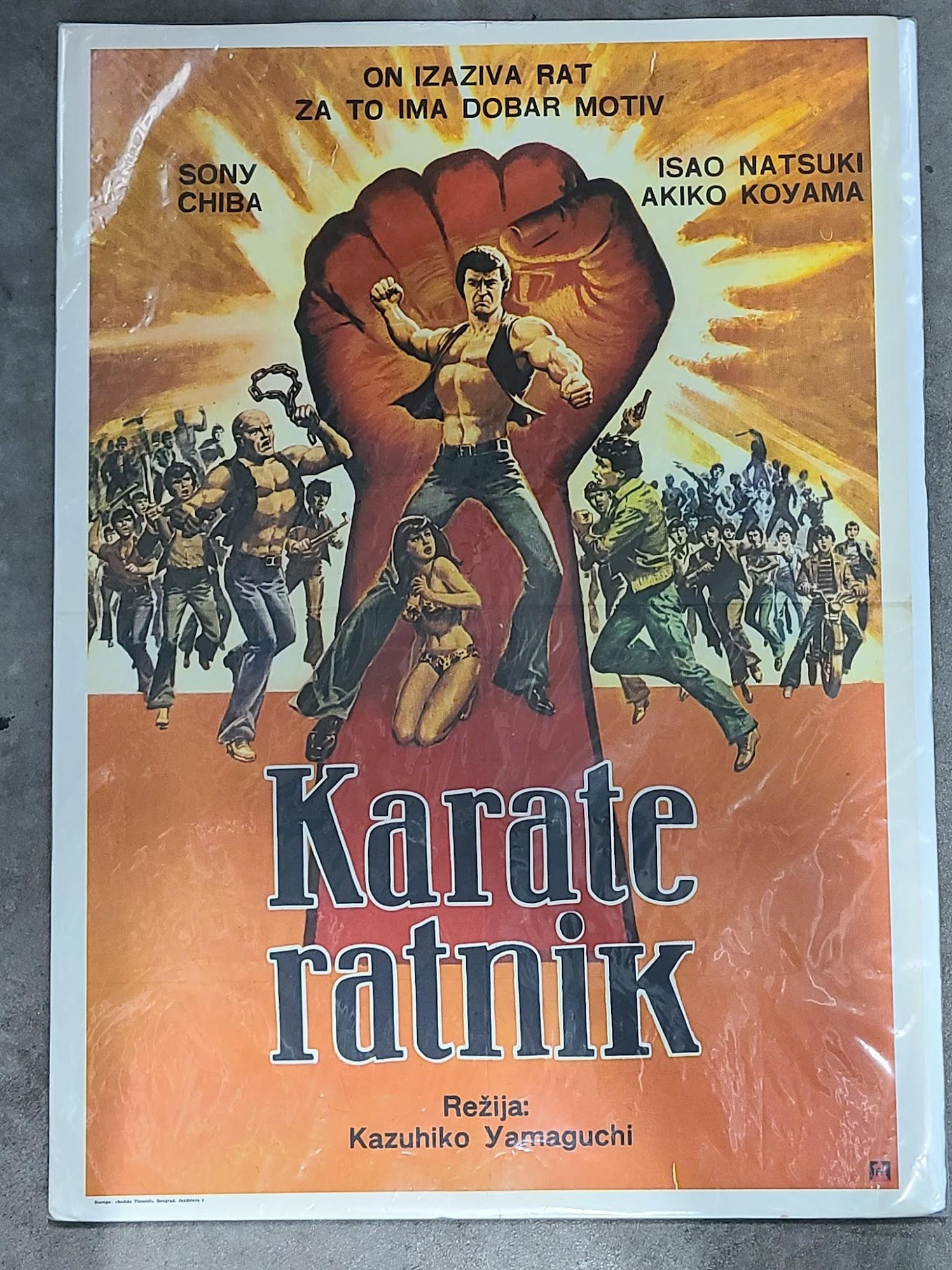 "Sonny Chiba Movie"  Yugo/Turkish