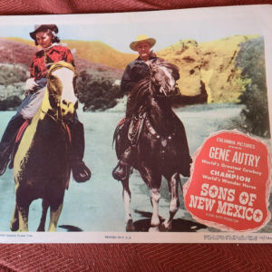 Sons of New Mexico 1949 Western Lobby Cards