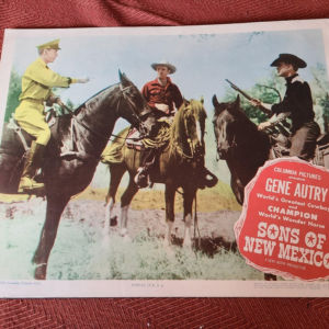 Sons of New Mexico 1949 Western Lobby Cards