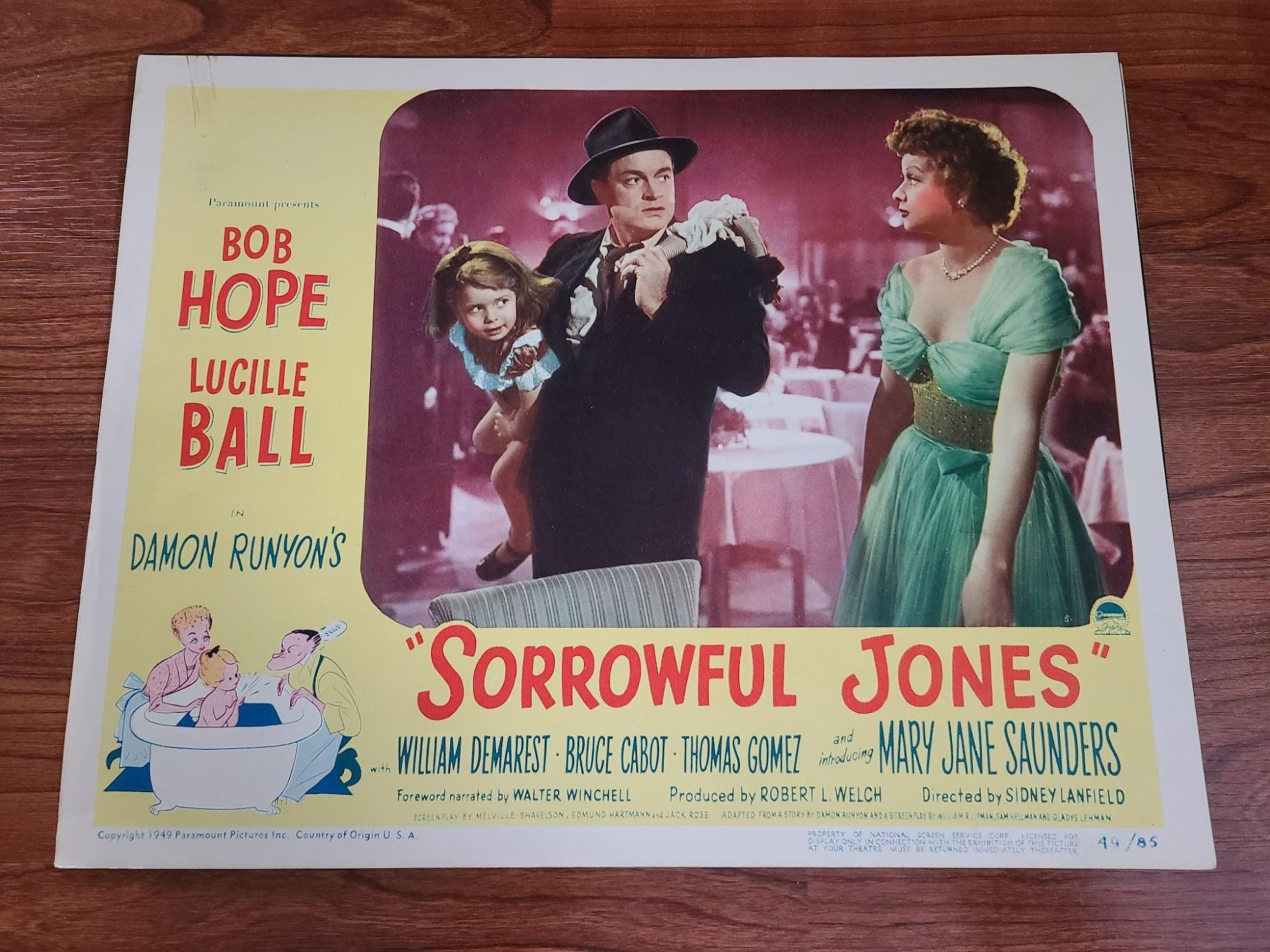 Sorrowful Jones 1949 General Lobby Cards