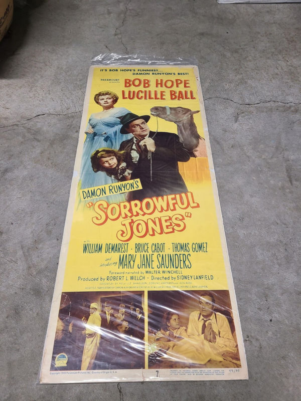 Sorrowful Jones 1949 Inserts