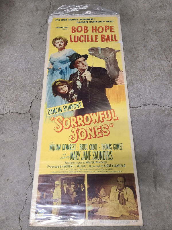 Sorrowful Jones 1949 Inserts