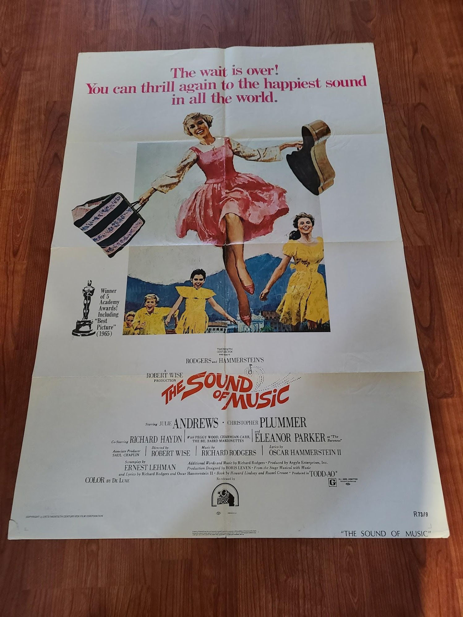 Sound Of Music 1965 1 Sheets/US