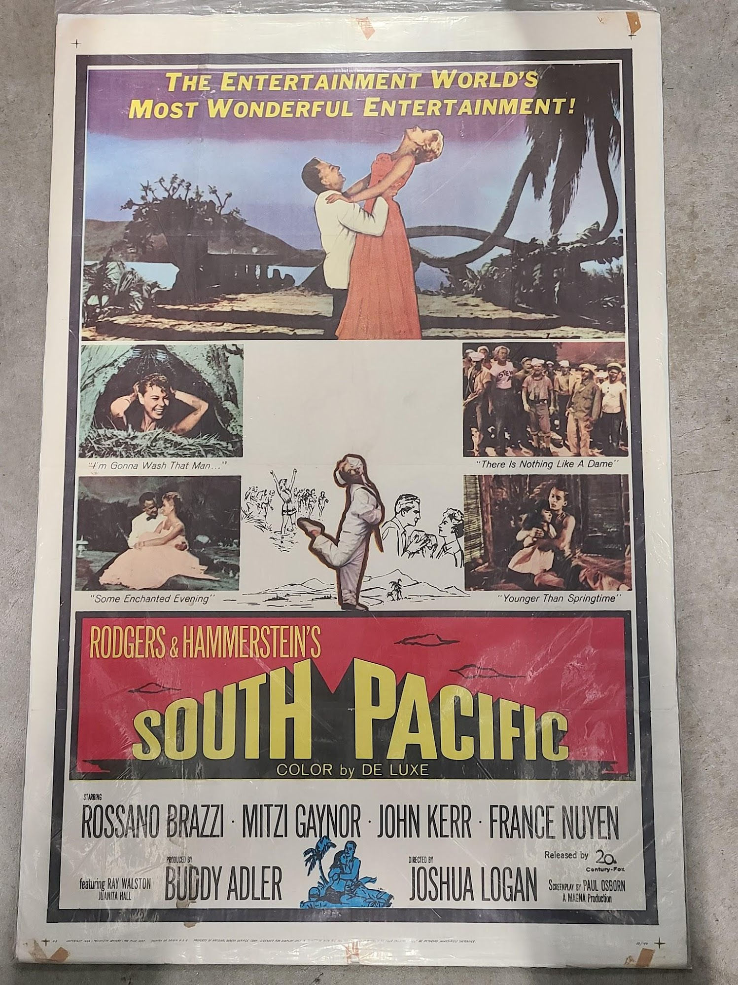 South Pacific 1958 1 Sheets/US