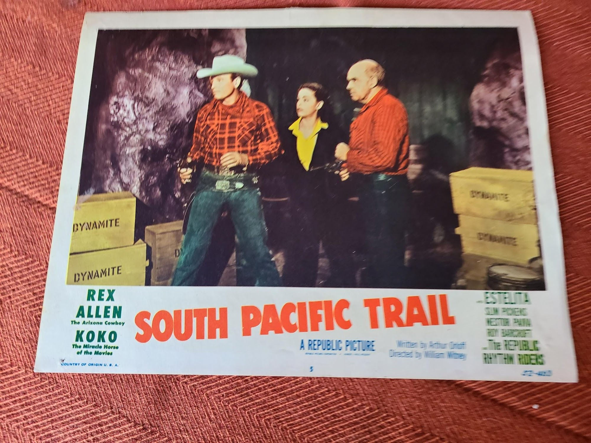 South Pacific Trail 1952 Western Lobby Cards