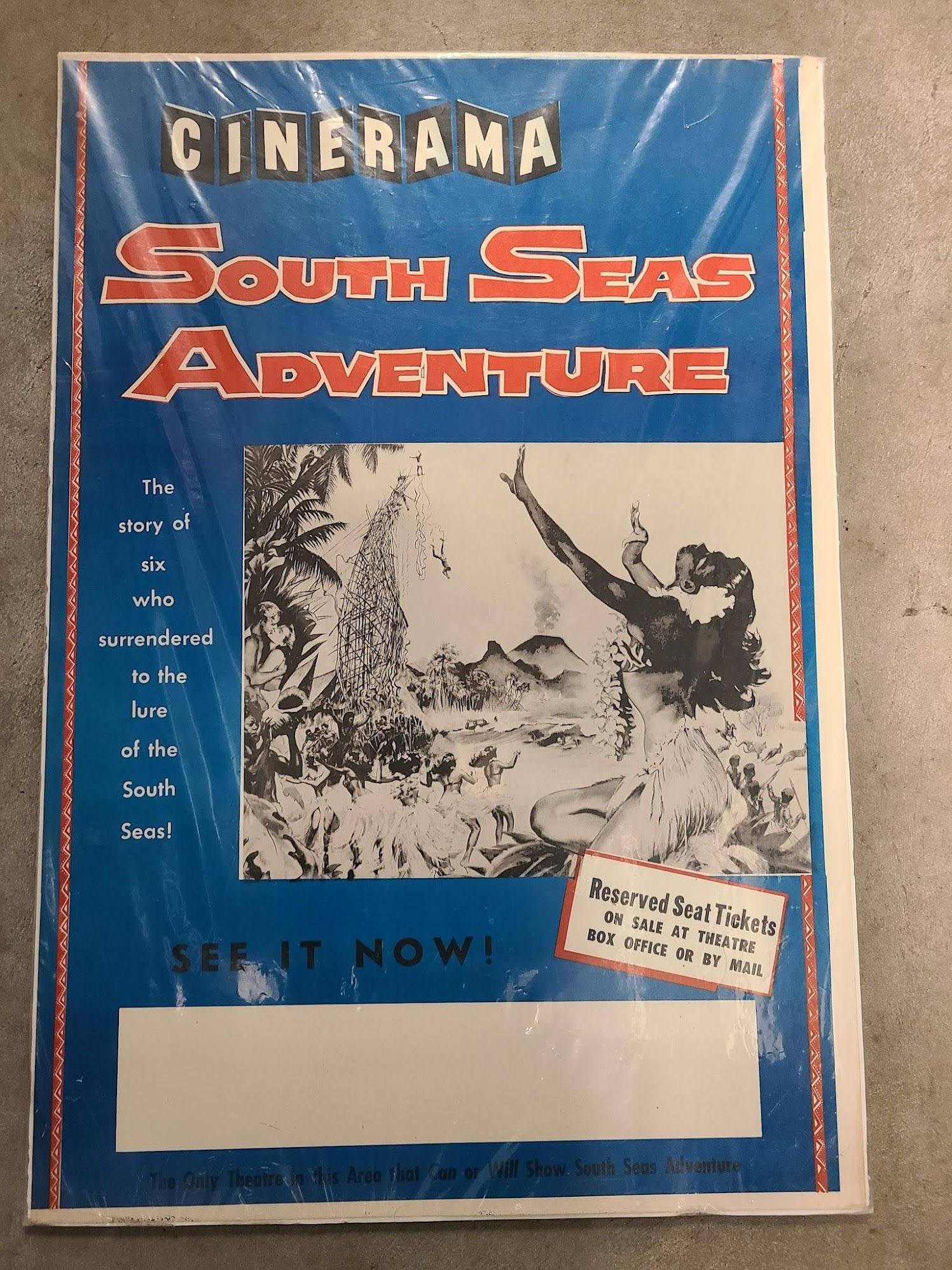 South Seas Adventure 1958 Window Cards