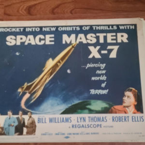 Space Master X-7 1958 Scifi/Horror