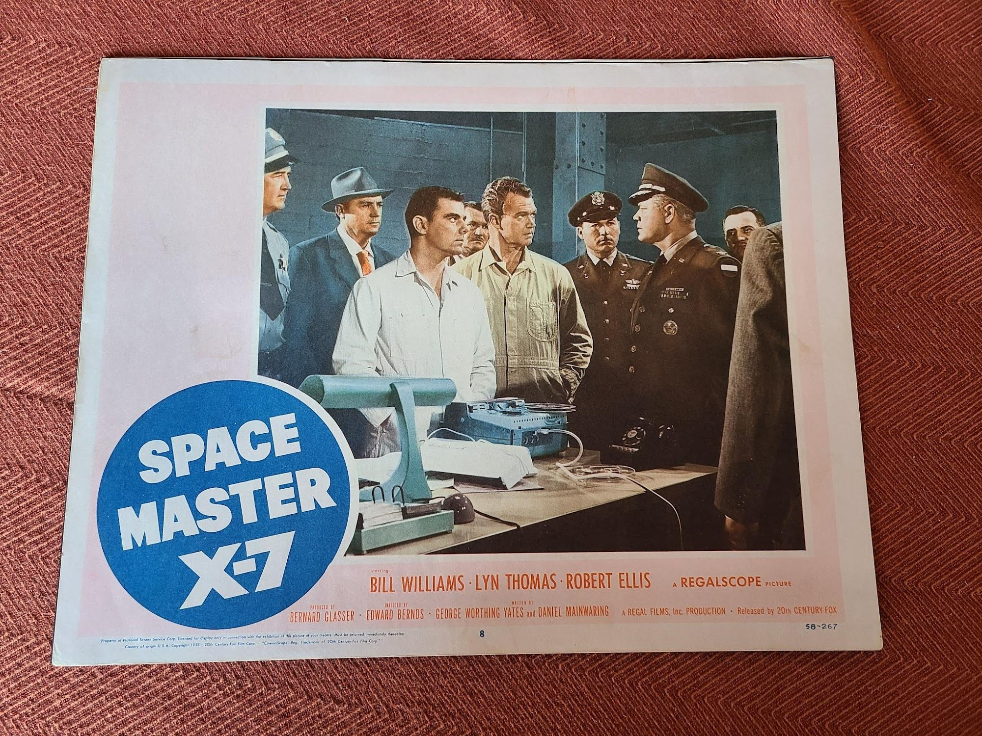 Space Master X-7 1958 Scifi/Horror