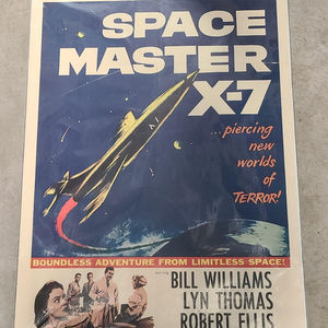 Space Master X7 1958 1 Sheets/US