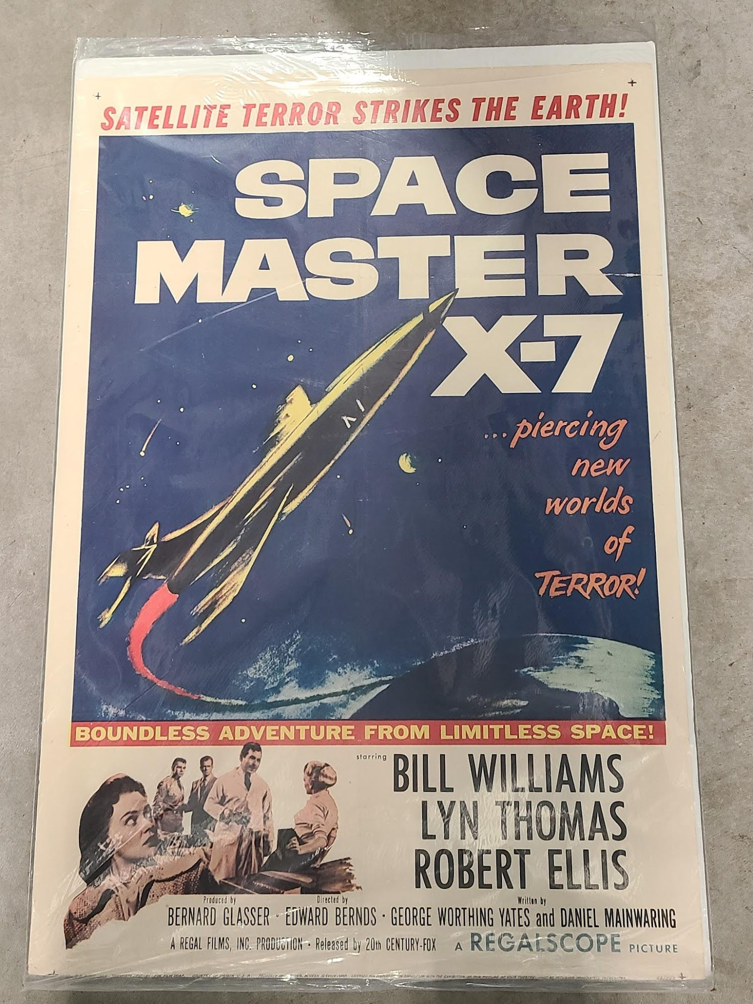 Space Master X7 1958 1 Sheets/US