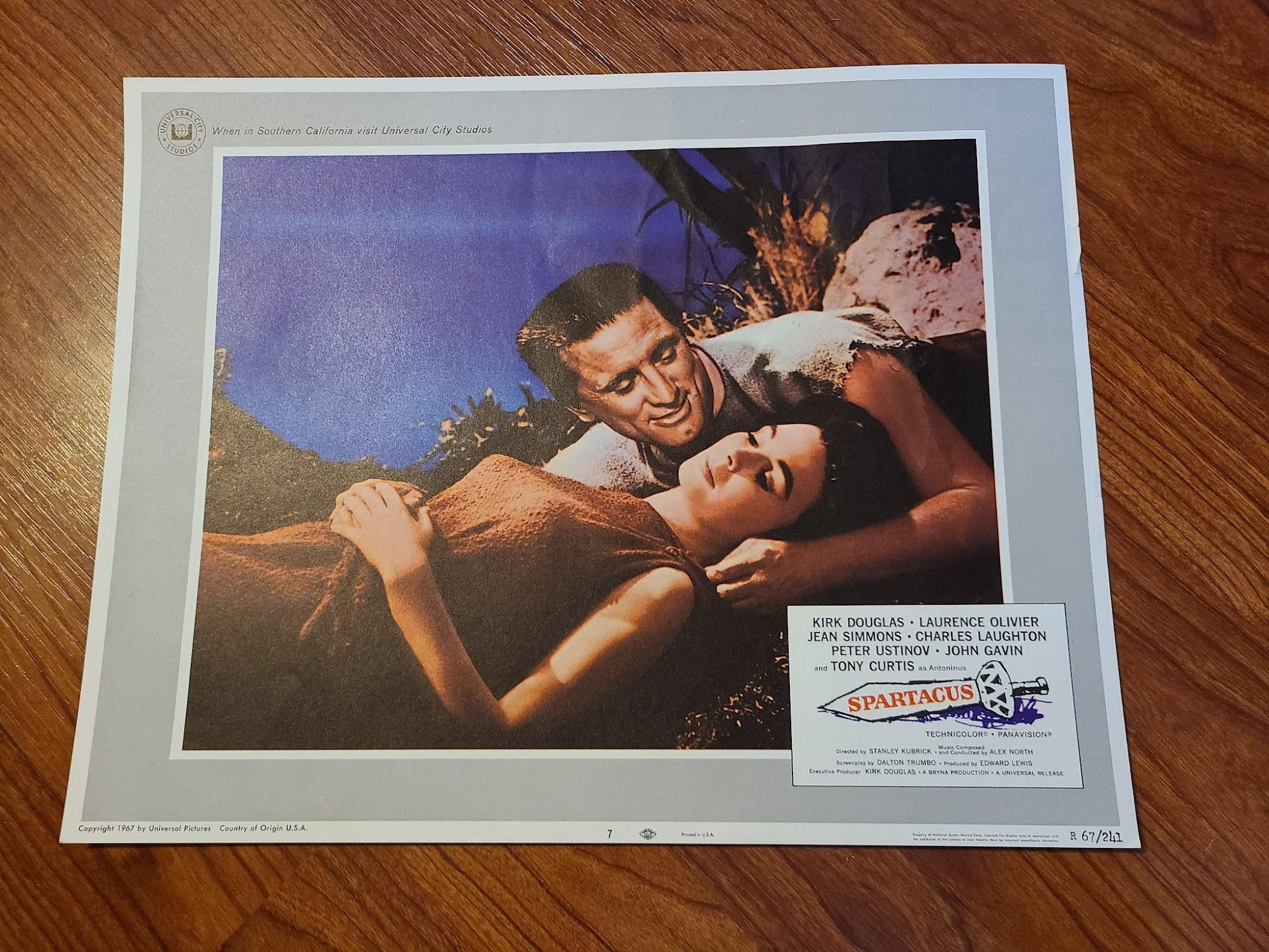 Spartacus 1960 General Lobby Cards
