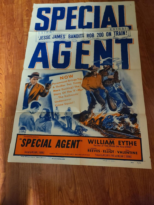 Special Agent 1949 1 Sheets/US