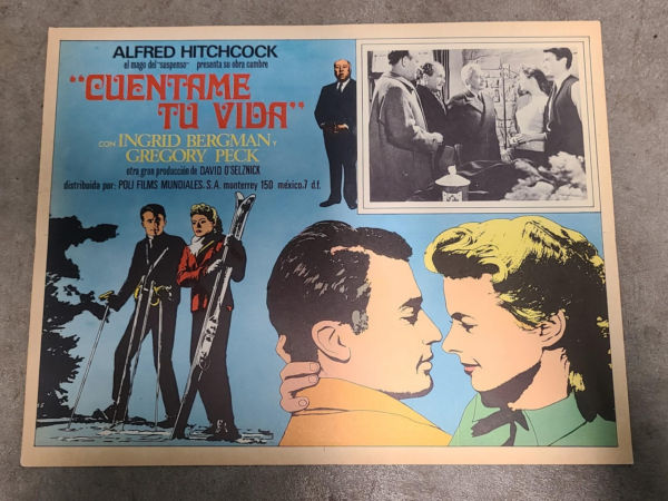 Spellbound 1945 Mexican Lobby Cards