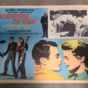 Spellbound 1945 Mexican Lobby Cards