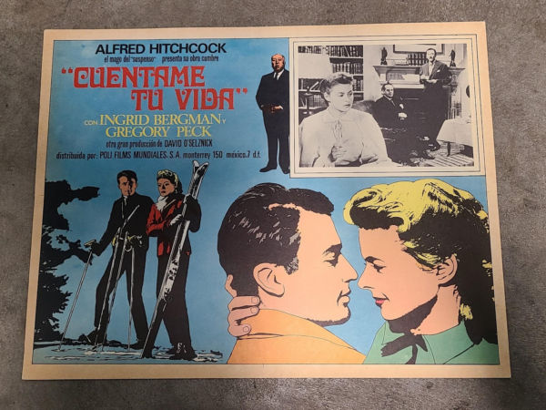 Spellbound 1945 Mexican Lobby Cards