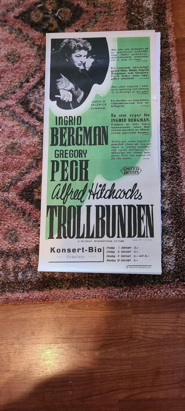 Spellbound 1945 Swedish Slope