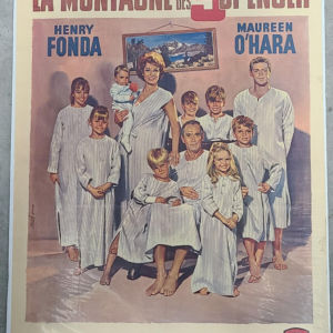 Spencer's Mountain 1963 French