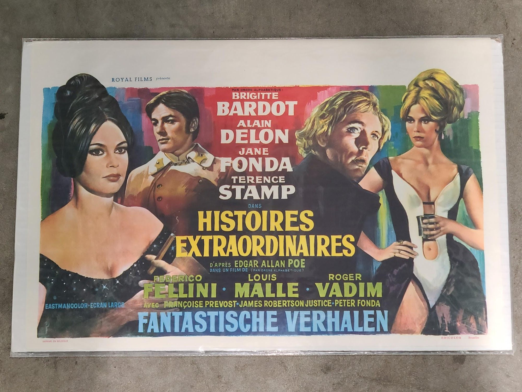 Spirits Of The Dead 1968 Belgium
